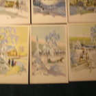 Postikorttisarja Talvimaisema 1940-luvulta. Maasio. 10 eril. - pikkukuva 4