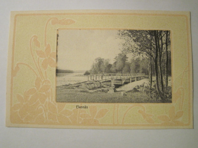 VANHA Postikortti Tammisaari HUIPPUKUNTO ennen-1905
