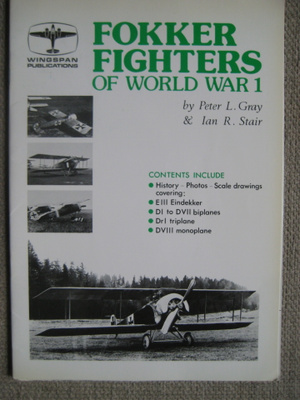 Fokker Fighters of World War I