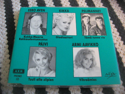 AXR (promo cds, Kikka, Armi Aavikko...)