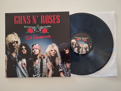 Guns N' Roses Still Dangerous LP Värivinyyli Splatter
