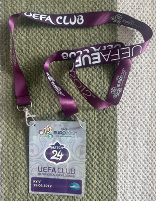 AVAINNAUHA / LANYARD - UEFA EURO 2012 MATCH 24 KYIV