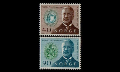 Norja 585-6 ** Norjan kalastusteollisuus (1969)
