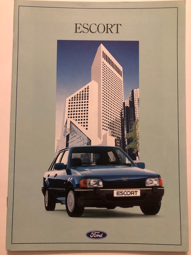 Myyntiesite - Ford Escort - 1/1989