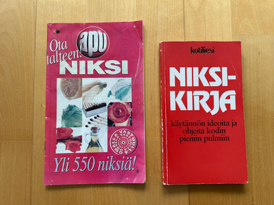 Kotiliesi Niksikirja ( 1987 ) ja Apu lehden Niksi ( 1996 )