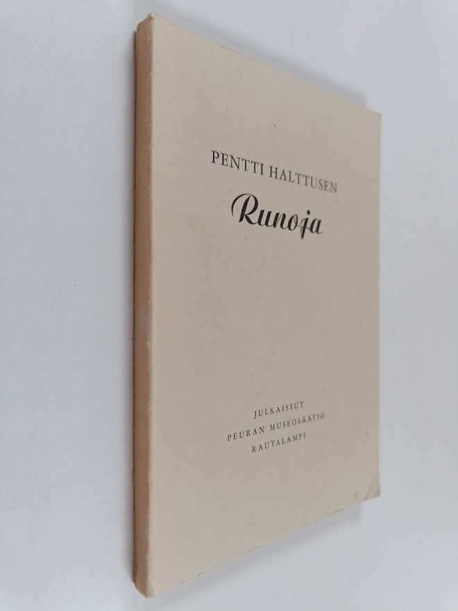 Pentti Halttunen : Pentti Halttusen runoja
