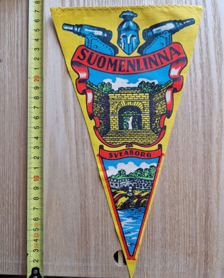 Suomenlinna Vintage Iso matkailuviiri