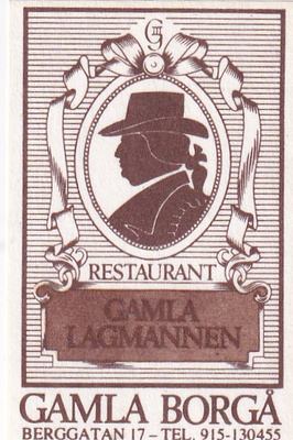 Gamla Borgå, Restaurant Gamla Lagmannen b527