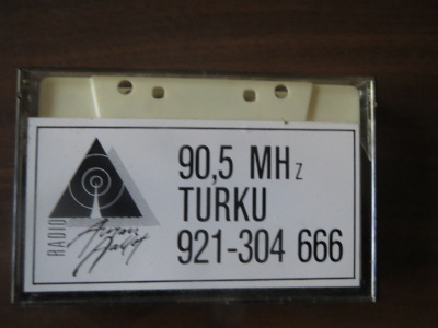 Radio Auran Aallot mainoskasetti