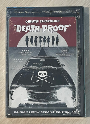 Quentin Tarantino: DEATH PROOF (2DVD) Kurt Russell (UUSI)