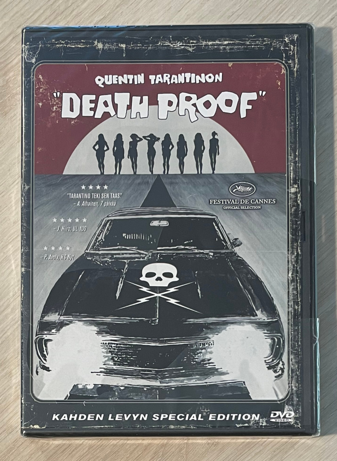 Quentin Tarantino: DEATH PROOF (2DVD) Kurt Russell (UUSI)