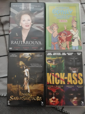Dvd elokuvia