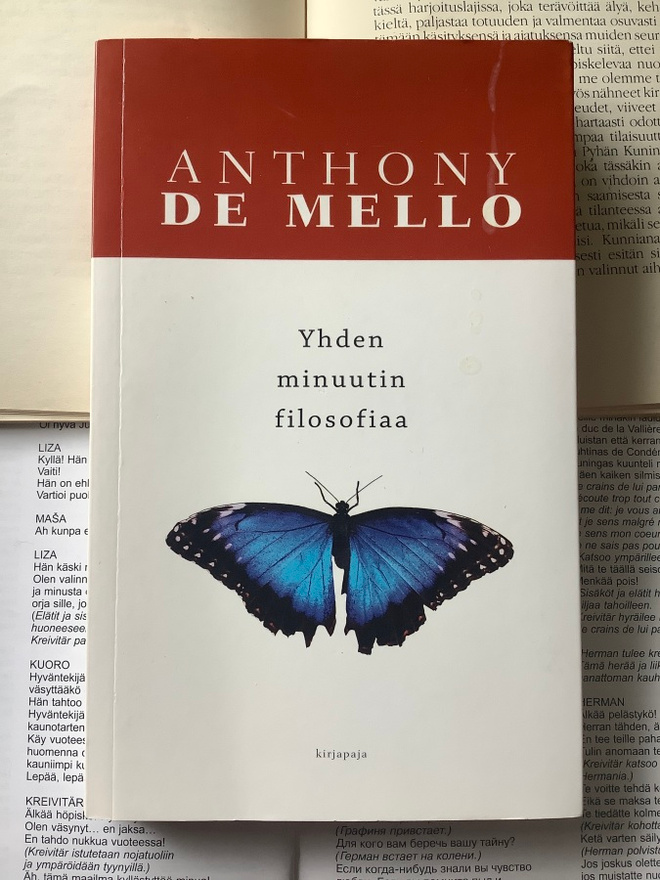 Anthony de Mello - Yhden minuutin filosofiaa (nid.)