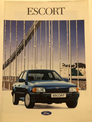 Myyntiesite - Ford Escort - 1/1990