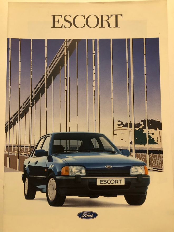 Myyntiesite - Ford Escort - 1/1990