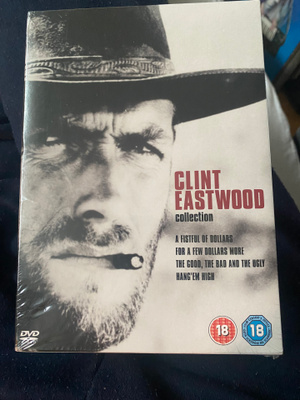 Clint Eastwood Collection 4dvd UUSI