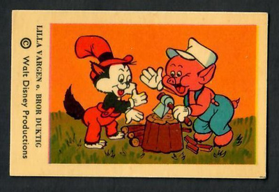 Keräilykuva - Disney - Lilla Vargen - Bror Duktig