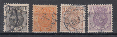 RUOTSI 1911 Vaakunat
