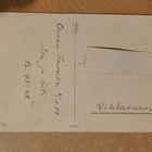 kukkakortti, ruusuja, kulkenut käsipostissa 1958 - pikkukuva 2