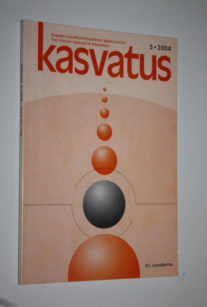 Kasvatus 5/2004 : Suomen kasvatustieteellinen aikakauskirja