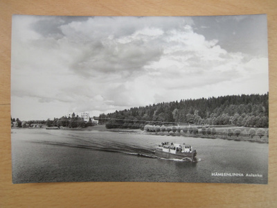 VANHA Postikortti Hämeenlinna 1950-l Alkup. Mallikappale