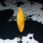 Vintage Hopea meripihka sormus 875 baltic Amber - pikkukuva 1