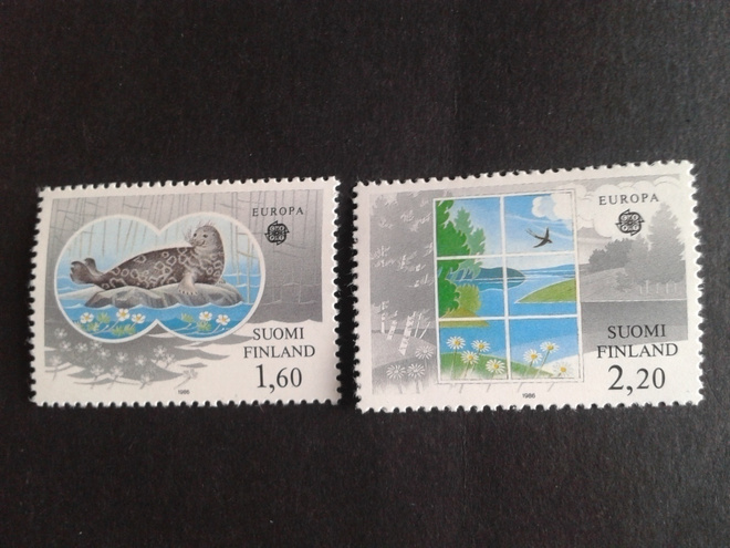 1986 eurooppa( luonnon ja ympäristön suojelu) pari**