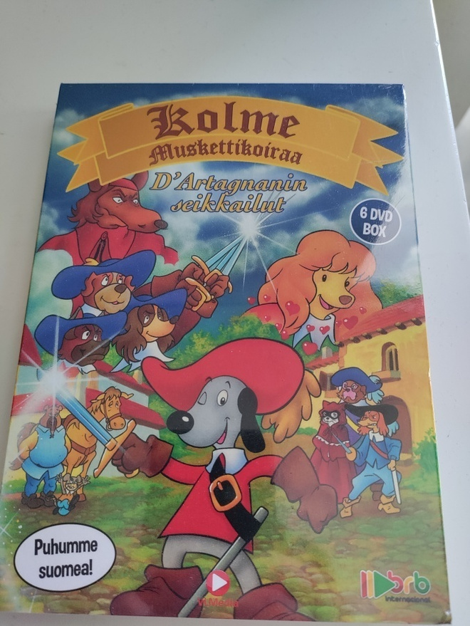 Kolme Muskettikoiraa - D'Artaganin seikkailut (DVD)