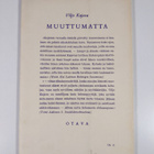 Viljo Kajava : Muuttumatta : runoja - pikkukuva 2