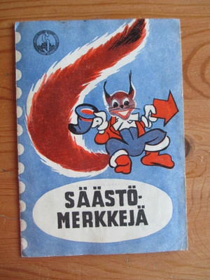 Säästömerkkejä vihko