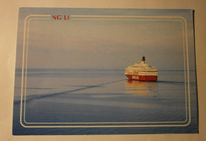 Viking Line, laivaleima + Navire Helsinki 1991