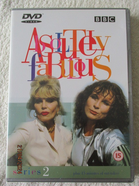 ABSOLUTELY FABULOUS SERIES TWO (DVD) TODELLA UPEETA KAUSI 2
