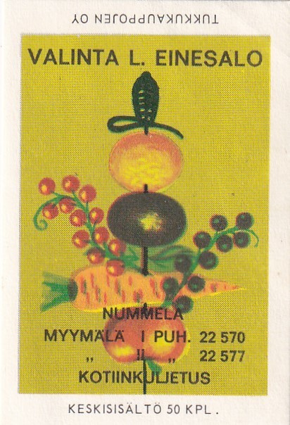 Nummela, Valinta L. Einesalo  3/10
