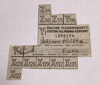 Yleisostokortti