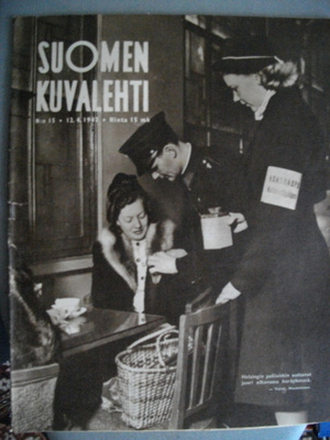 Suomen Kuvalehti Nro 15/1947 (6.11)