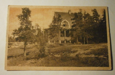 Viipuri, Papulan paviljonki, vanha mv pk, p. 1927