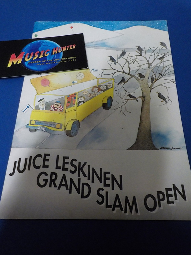 JUICE LESKINEN GRAND SLAM OPEN 24 SIVUINEN DISKOGRAFIA