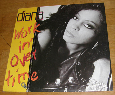 Diana Ross - Workin' Overtime  - 12''