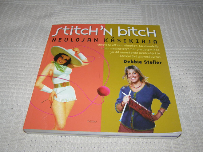 Debbie Stoller Stitch´n bitch Neulojan käsikirja