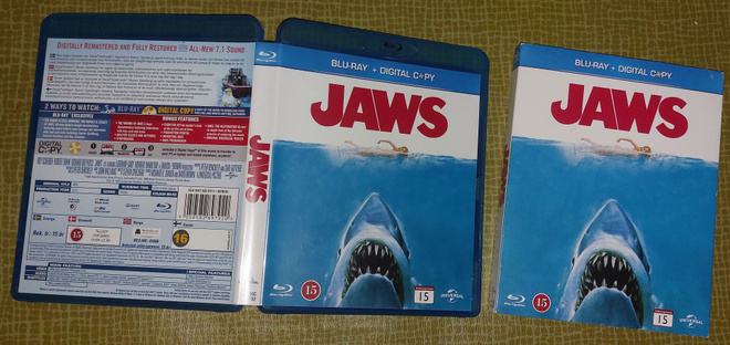 Blu-ray: Jaws (Nordic)