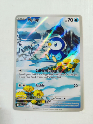 Piplup 098/094 Illustration Rare Phantasmal Flames
