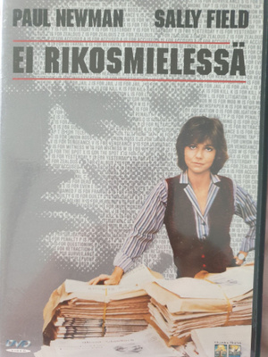 Ei rikosmielessä DVD Sally Field Paul Newman
