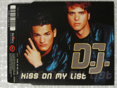 D.J. • Kiss On My List CD Maxi-Single