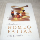 Ritva Lauraéus Homeopatiaa koko perheelle -nid - pikkukuva 1