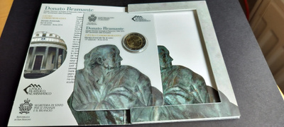San Marino 2014, 2€ Coincard, Donato Bramante