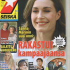 7-Päivää n:o 33 2023 Sanna Marin. Jonna & Asko. Noora. Behm. - pikkukuva 1