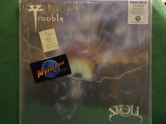 TROUBLE - THE SKULL - LIGHT BLUE VINYL HOL2020 M-/M- LP