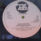 S.O.S. BAND :: TAKE YOUR TIME :: MAXI VINYYLI  12" 1980 - pikkukuva 3