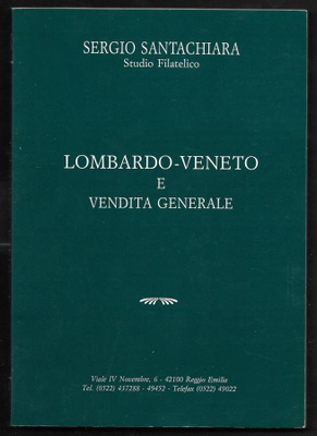 Huutokauppaluettelo - Sergio Santachiara X 7.5.1994