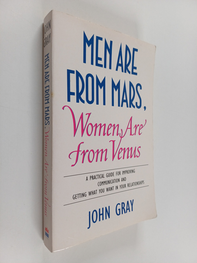 John Gray : Men are from Mars, women are from Venus